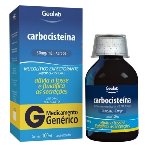 Carbocisteina 20 mg xarope 100ml  ( seção 39 )