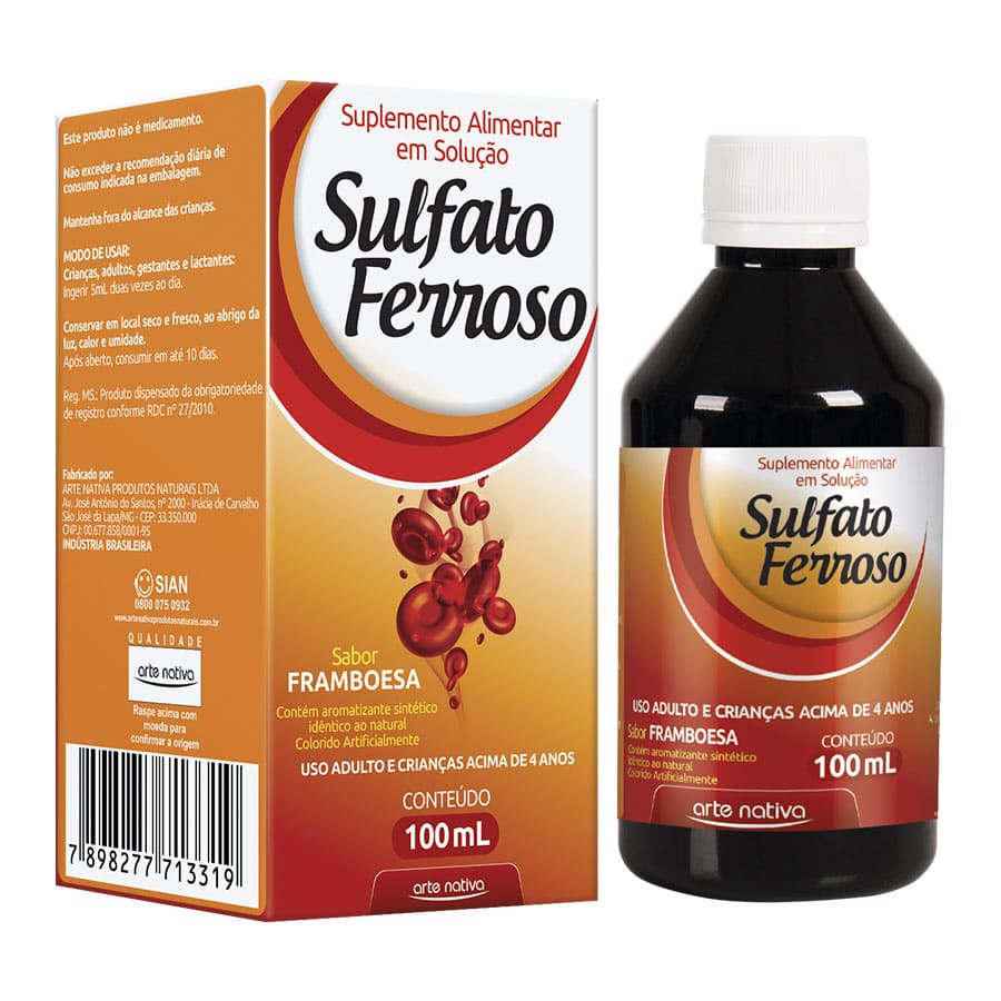 suplemento alimentar em solução
