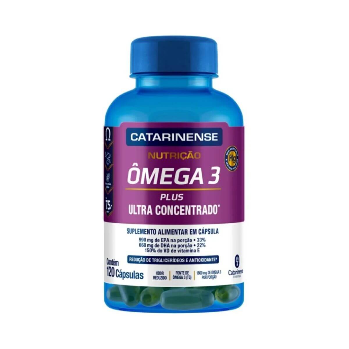 Ômega 3 1000 mg – 60 cápsulas – Catarinense Nutrição — Seção 31