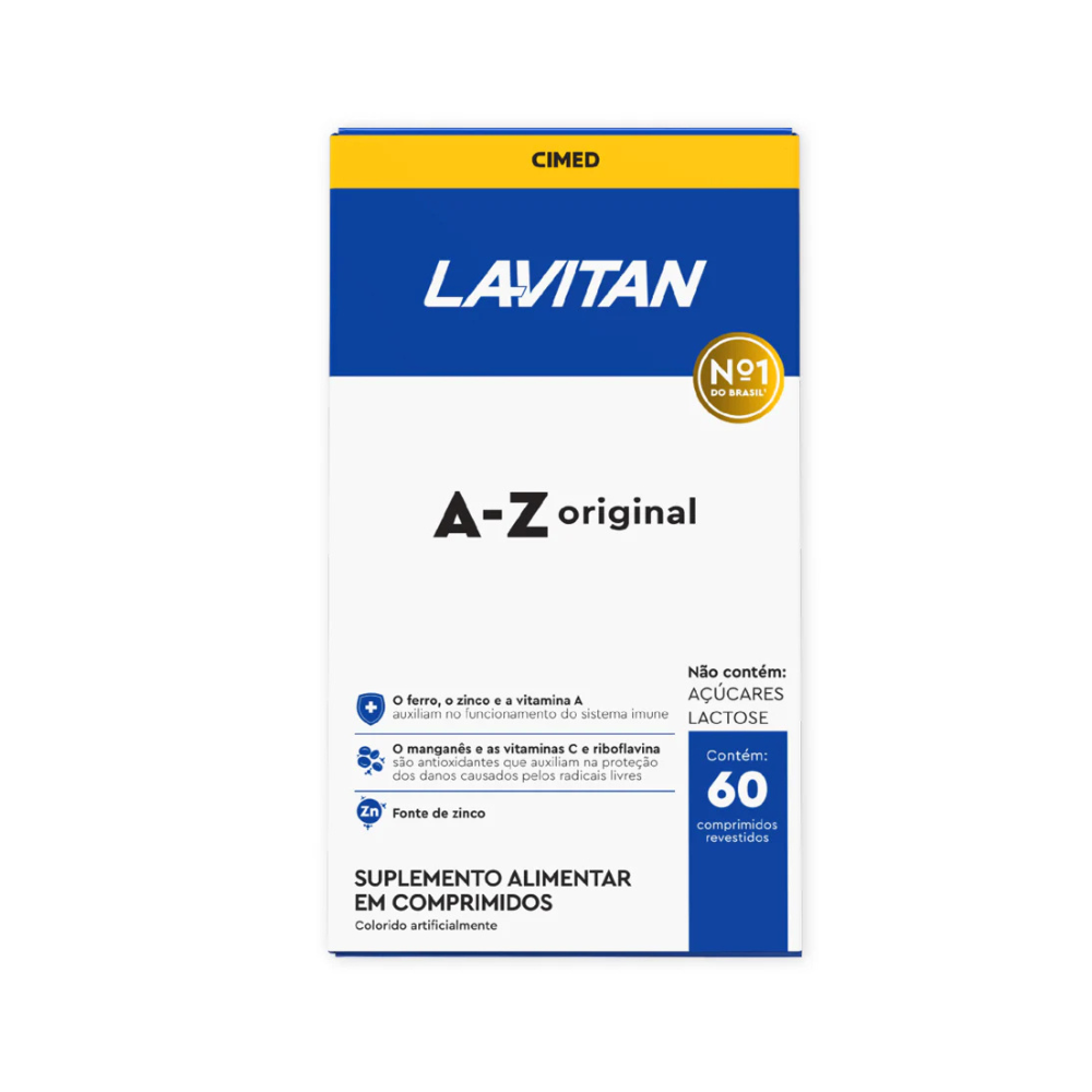 Lavitan A-Z Original – 60 cápsulas — Seção 31