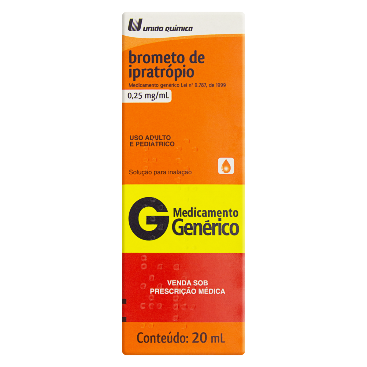 Brometo de Ipratrópio 0,25 mg/mL – Solução para Inalação 20 mL — Seção 30