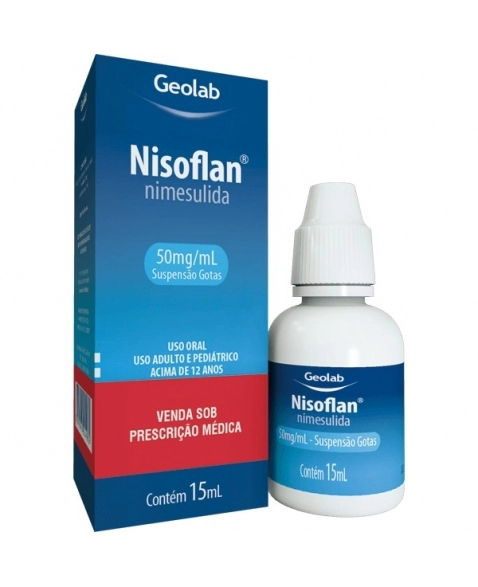 Nimesulida Gotas 50 mg/mL – 15 mL — Seção 28