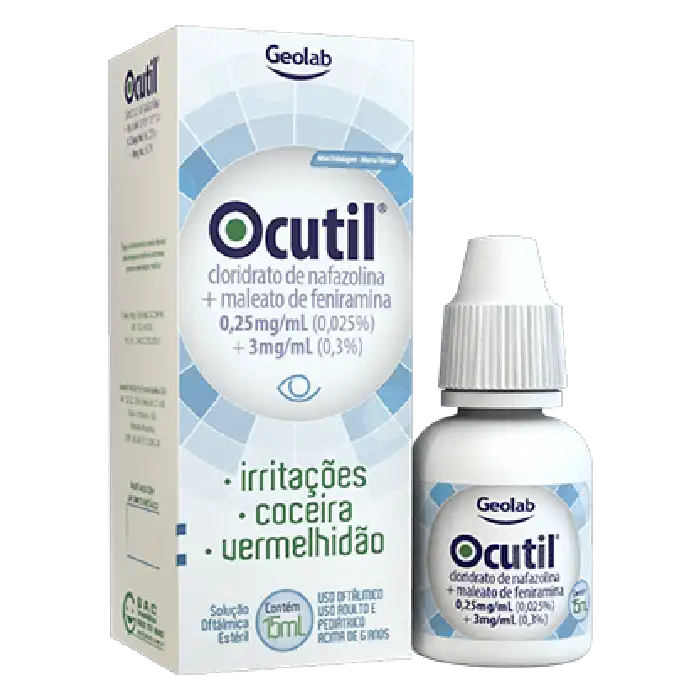 Ocutil Colírio 0,25 mg/mL + 3 mg/mL – 15 mL — Seção 27
