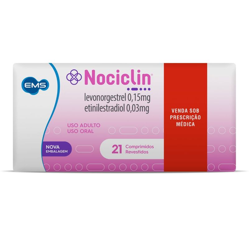 Nociclin 0,15 mg + 0,03 mg – 21 comprimidos — Seção 26