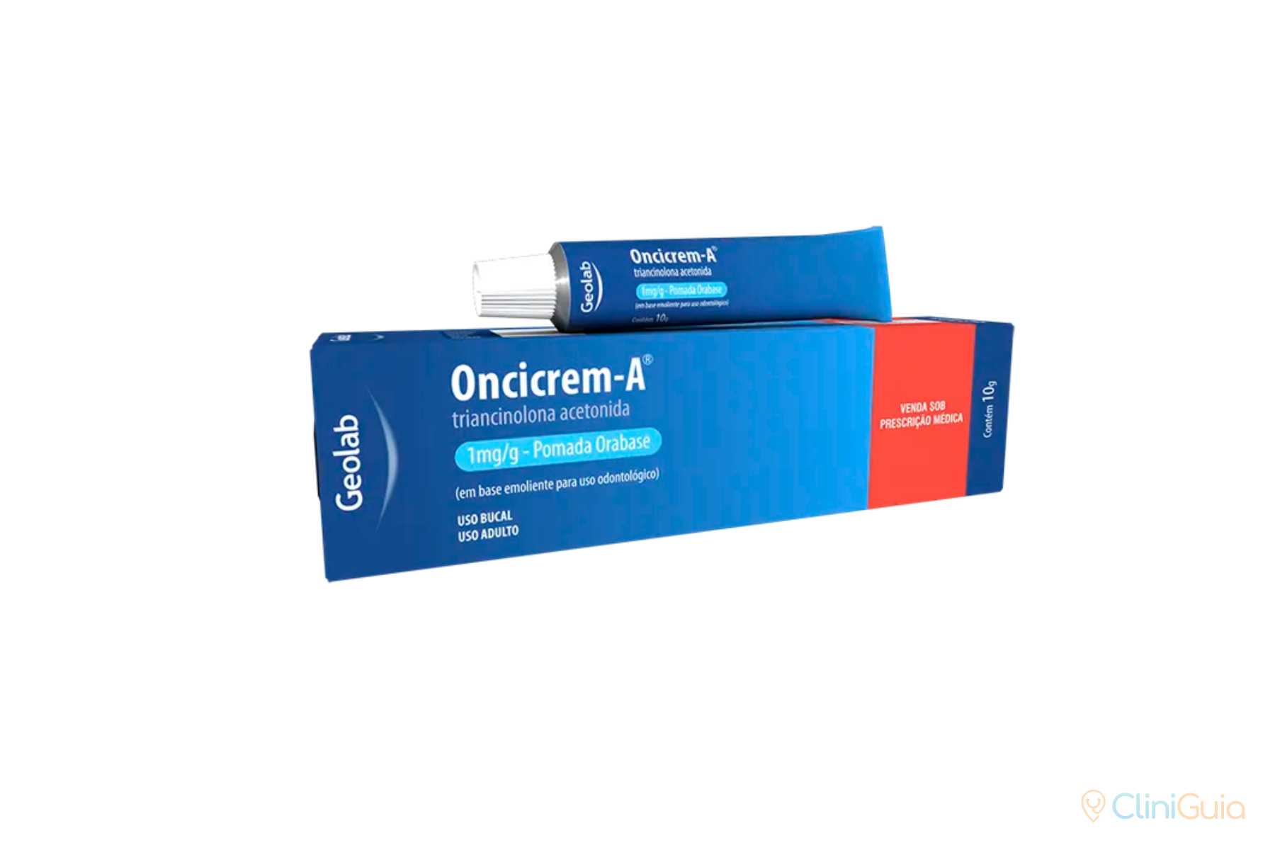 Oncicrem-A 1 mg/g – Pomada Orabase 10 g — Seção ___24