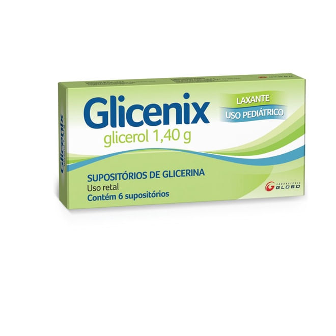 Glicenix Supositório de Glicerina — Seção 22