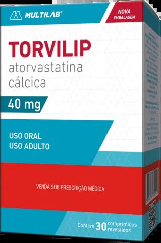 Torvilip 20 mg – 30 comprimidos revestidos — Seção 20