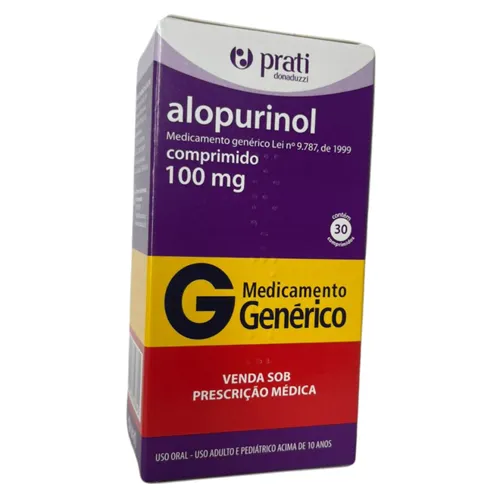 Alopurinol 100 mg – 30 comprimidos — Seção 20