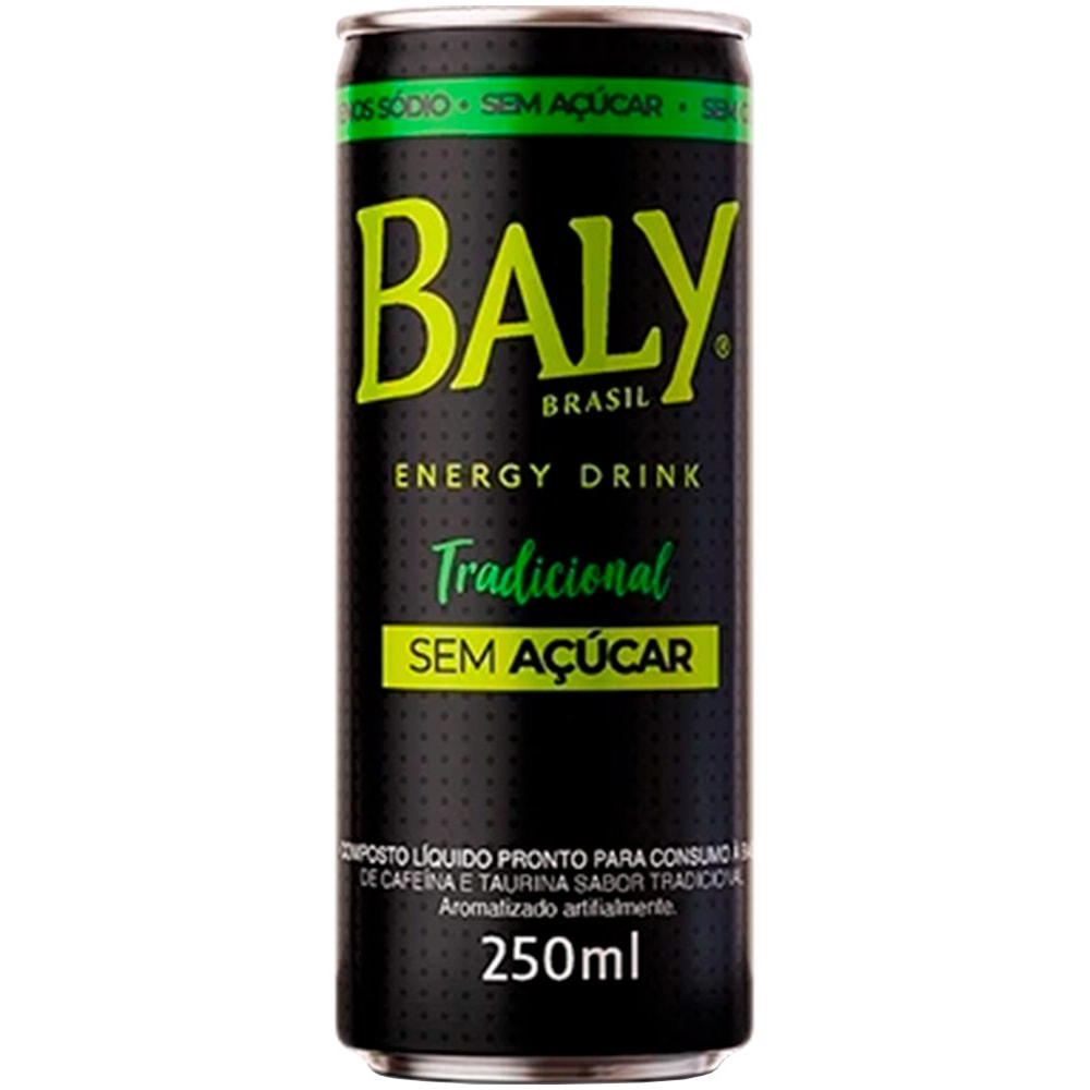 Energético Baly zero açúcar Baly
