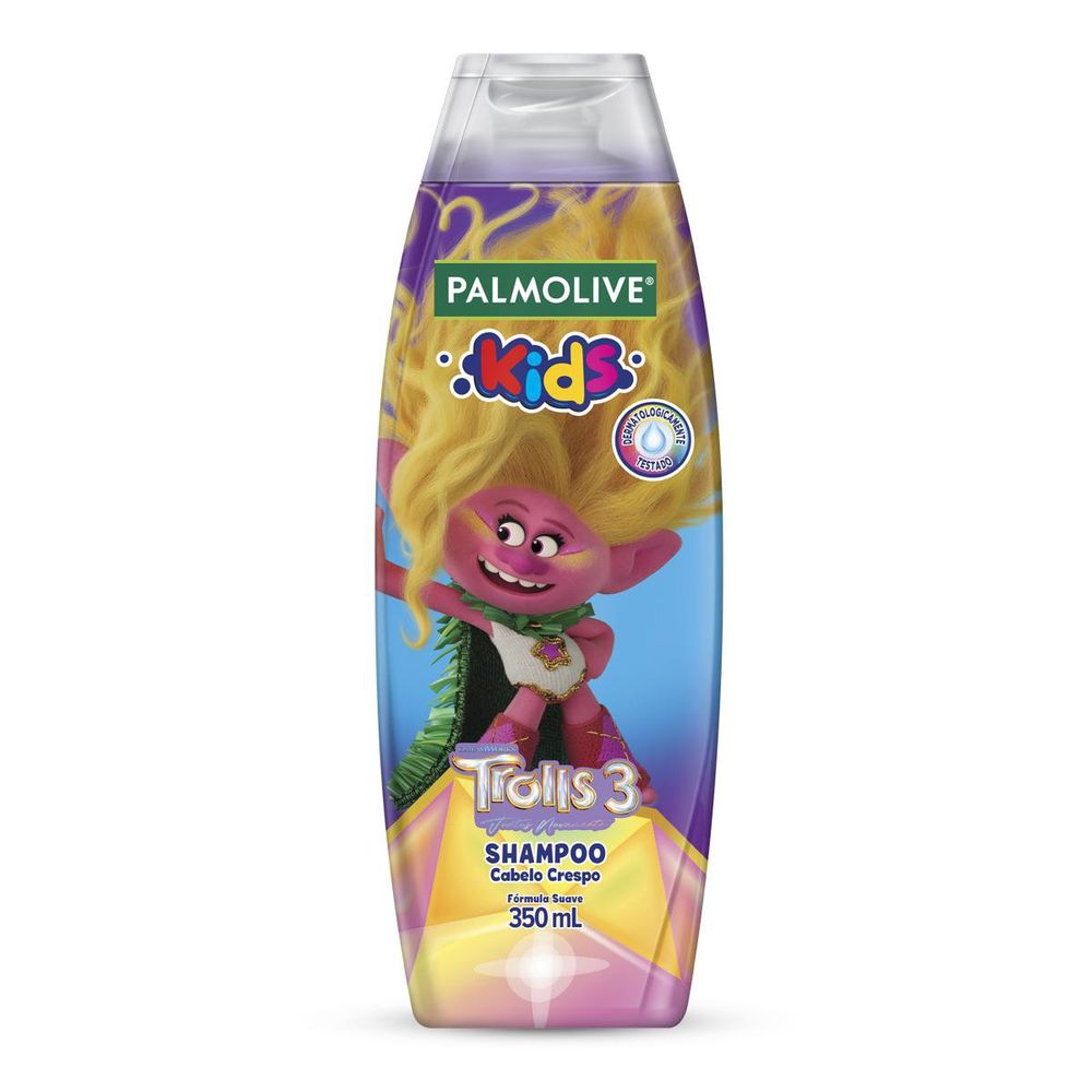 Shampoo para Cabelos Palmolive Kids Trolls 3 350ml