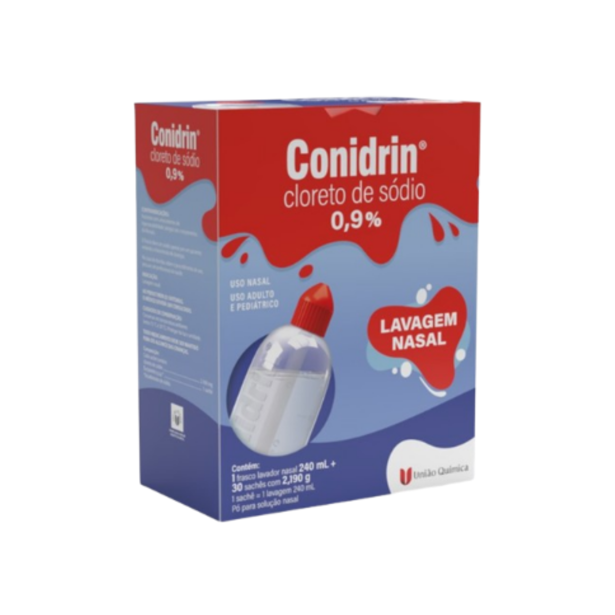 Conidrin Kids 0,9% – 30 sachês – União Química — Seção01