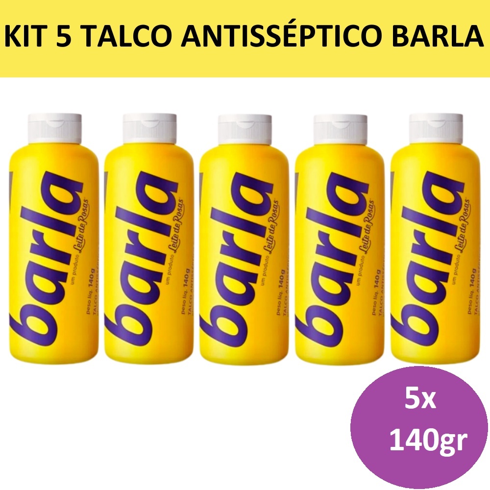 Talco Barla Antisséptico — Seção