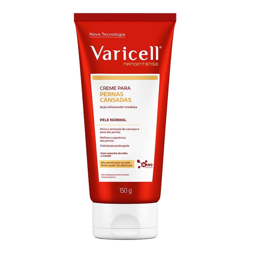 varicell creme para pernas cansadas seção 