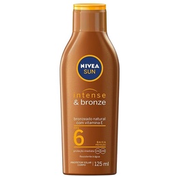 Nivea Sun Intense & Bronze FPS 6 – Loção Bronzeadora 125 mL — Seção 09