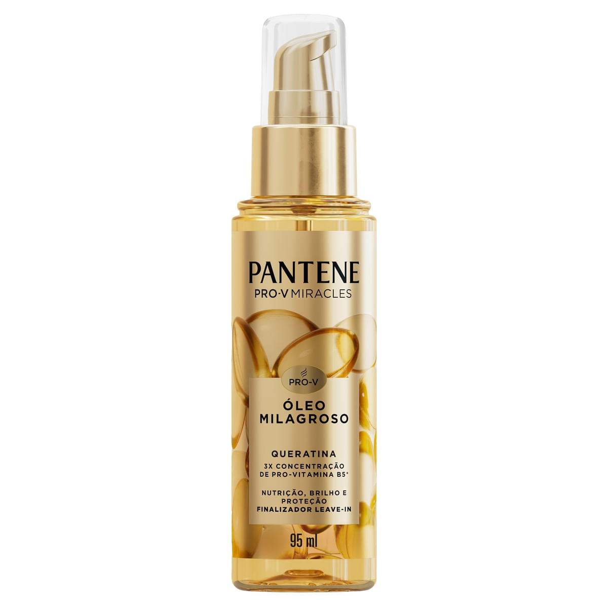 Óleo Capilar Pantene Pro-V Miracles Óleo Milagroso Queratina – 95 mL — Seção 10