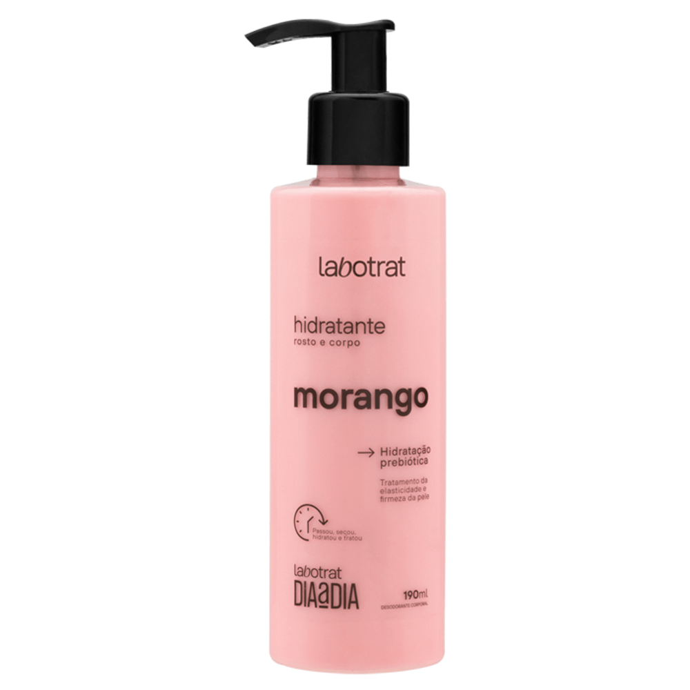 Hidratante Facial e Corporal Labotrat Dia a Dia Morango – 190 mL — Seção11