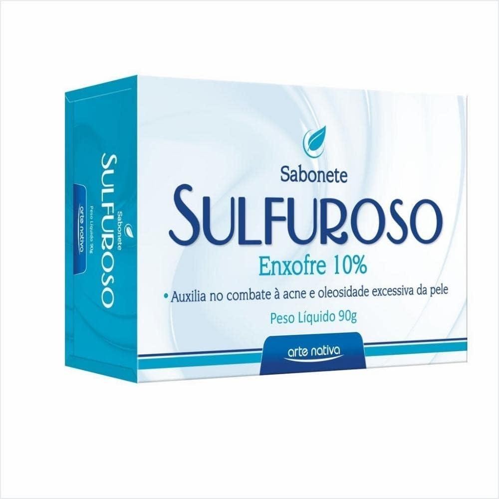 Sabonete de Enxofre Sulfuroso 10% Arte Nativa – 90 g — Seção 13