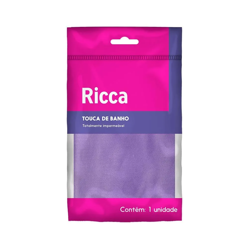 Touca de Banho Lisa Ricca – 1 unidade — Seção 15