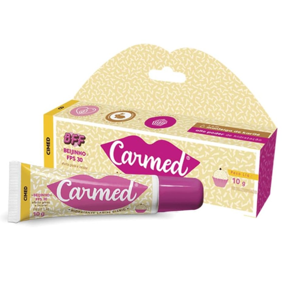 Hidratante Labial Carmed BFF Beijinho FPS 30 – 10 g — seção 12