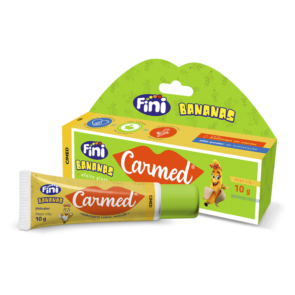 Hidratante Labial Carmed Fini Bananas – 10 g — Seção 12