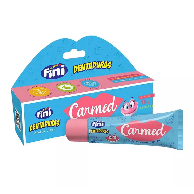 Hidratante Labial Carmed Fini Dentaduras – 10 g — Seção 12