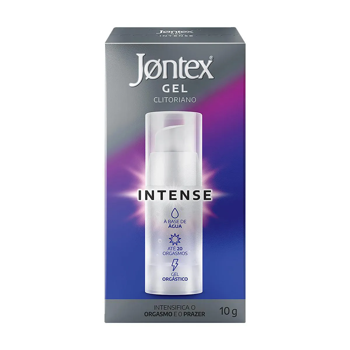 Gel Íntimo Clitoriano Jontex Intense – 10 g — Seção 82
