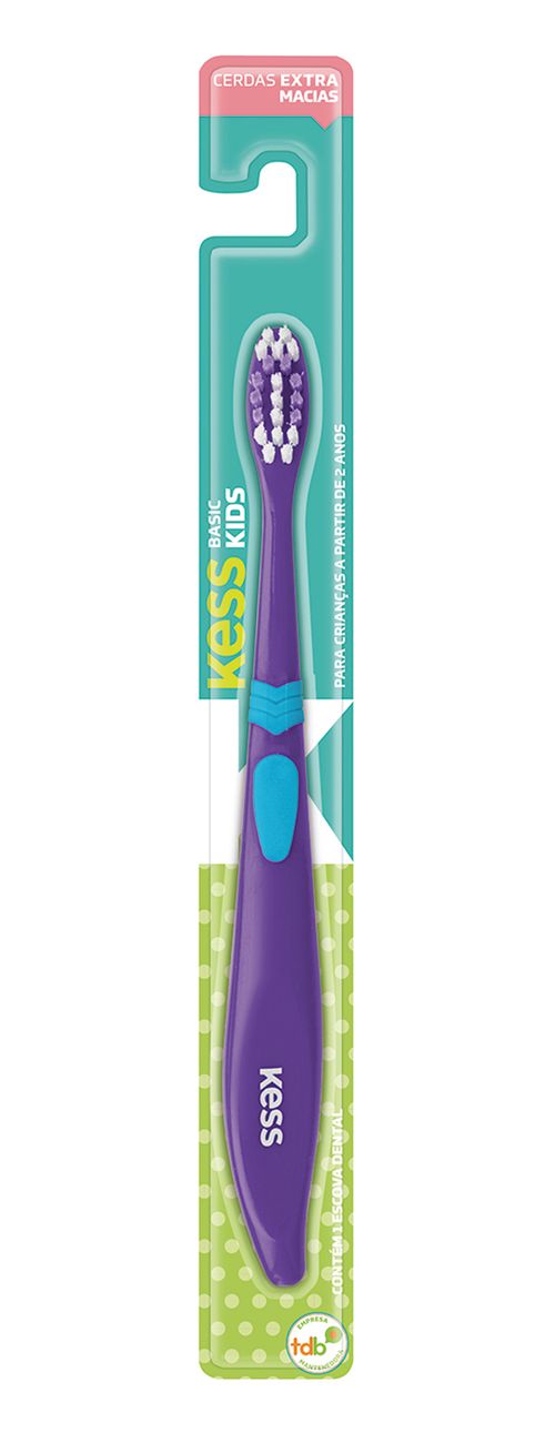 Escova Dental Kess Junior – Cerdas Macias – 1 unidade — Seção 82
