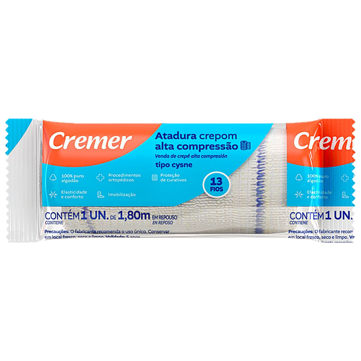 atadura de creme seção 18