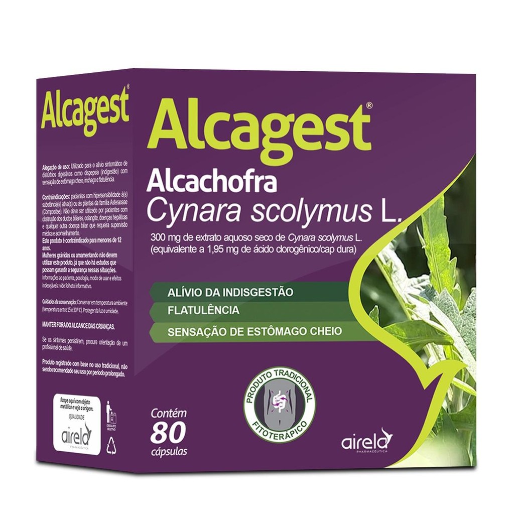 Alcagest 300 mg – Cápsulas — Seção