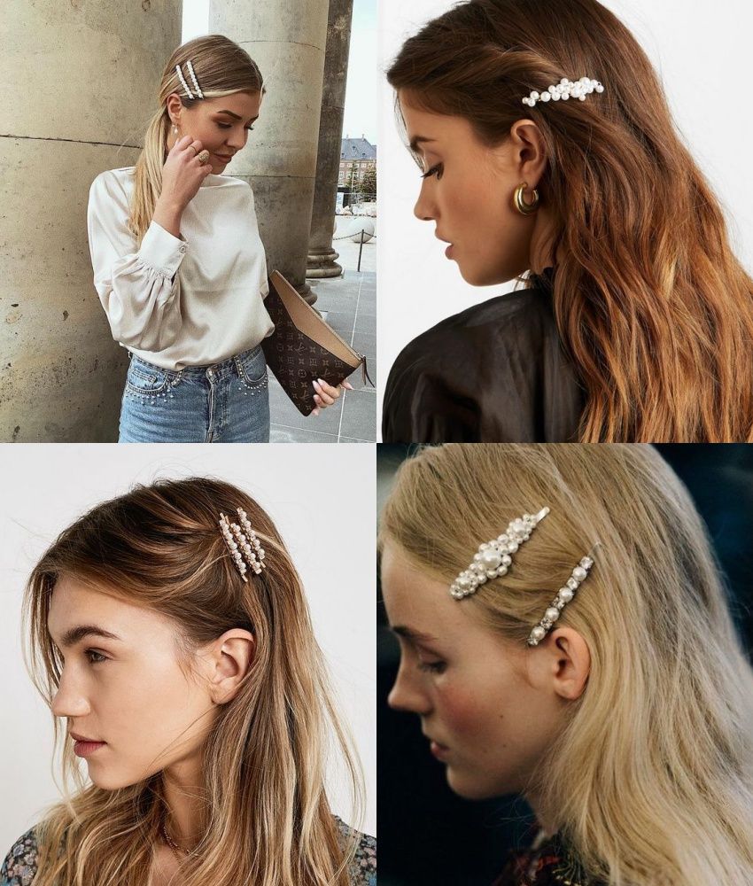 presilha de cabelo seção balcão