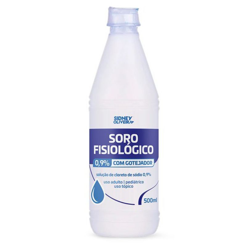 soro fisiologico 500ml seção balcão